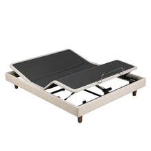 Cargar imagen en el visor de la galería, Base articulada PIKOLIN color aspen con motor eléctrico y patas wengué