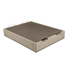Cargar imagen en el visor de la galería, Canapé tapizado eléctrico Pikolin DESIGN con tapa doble y altura de 32 cm