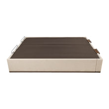 Cargar imagen en el visor de la galería, Canapé tapizado eléctrico Pikolin DESIGN con tapa doble y altura de 32 cm