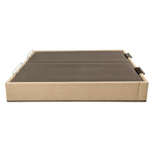 Cargar imagen en el visor de la galería, Canapé tapizado eléctrico Pikolin DESIGN con tapa doble y altura de 32 cm