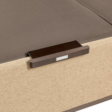 Cargar imagen en el visor de la galería, Canapé tapizado eléctrico Pikolin DESIGN con tapa doble y altura de 32 cm