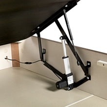 Cargar imagen en el visor de la galería, Canapé abatible eléctrico Pikolin DSGN de madera con tapa única de 31 cm