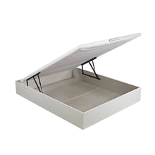 Cargar imagen en el visor de la galería, Canapé Abatible 32 cm acabado blanco en madera y de Alta Capacidad
