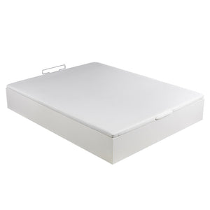 Canapé Abatible 32 cm acabado blanco en madera y de Alta Capacidad