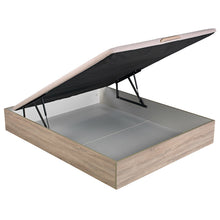 Cargar imagen en el visor de la galería, Canapé Abatible 32 cm acabado natural en madera y de Alta Capacidad
