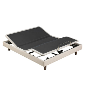 Base articulada PIKOLIN color aspen con motor eléctrico y patas wengué