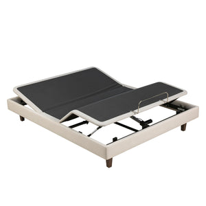 Base articulada PIKOLIN color aspen con motor eléctrico y patas wengué