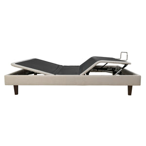 Base articulada PIKOLIN color aspen con motor eléctrico y patas wengué