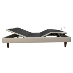 Base articulada PIKOLIN color aspen con motor eléctrico y patas wengué