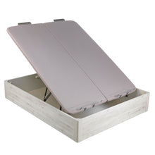 Cargar imagen en el visor de la galería, Canapé abatible de madera Pikolin DSGN con tapa doble y 31 cm de altura
