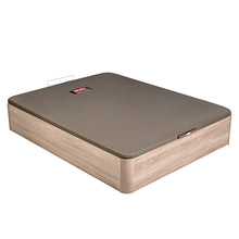 Cargar imagen en el visor de la galería, Canapé abatible juvenil PIKOLIN NTB 2.0 de madera, tapa transpirable, 36 cm
