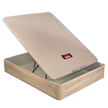 Cargar imagen en el visor de la galería, Canapé abatible juvenil PIKOLIN NTB 2.0 de madera, tapa transpirable, 36 cm
