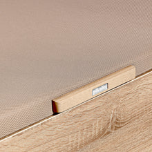 Cargar imagen en el visor de la galería, Canapé abatible juvenil PIKOLIN NTB 2.0 de madera, tapa transpirable, 36 cm
