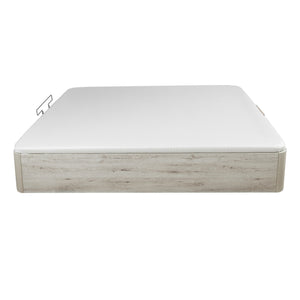 Canapé abatible juvenil PIKOLIN NTB 2.0 de madera, tapa transpirable, 36 cm