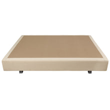 Cargar imagen en el visor de la galería, Base tapizada transpirable Pikolin textil color aspen con patas de 10 cm
