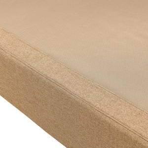 Base tapizada transpirable PIKOLIN ERG premium muelles color cooper