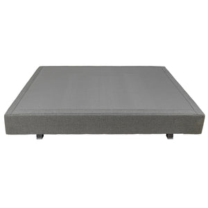 Base tapizada transpirable PIKOLIN ERG premium muelles color piombo