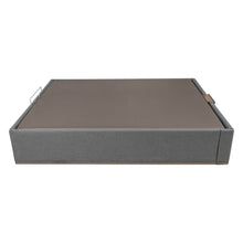 Cargar imagen en el visor de la galería, Canapé abatible PIKOLIN DESIGN tapizado color piombo 36 cm
