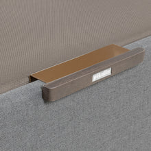 Cargar imagen en el visor de la galería, Canapé abatible PIKOLIN DESIGN tapizado color piombo 36 cm
