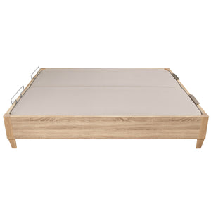 Canapé abatible con patas Pikolin DSGN AL AIRE, tapa doble, 36 cm