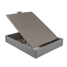 Cargar imagen en el visor de la galería, Canapé abatible PIKOLIN DESIGN tapizado color piombo 33 cm
