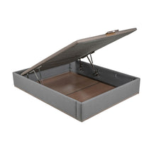 Cargar imagen en el visor de la galería, Canapé abatible PIKOLIN DESIGN tapizado color piombo 33 cm
