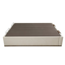 Cargar imagen en el visor de la galería, Canapé abatible tapizado Pikolin DSGN alta capacidad tapa doble 36 cm
