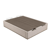 Cargar imagen en el visor de la galería, Canapé abatible tapizado Pikolin DSGN alta capacidad tapa doble 36 cm
