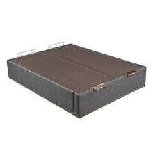 Cargar imagen en el visor de la galería, Canapé abatible tapizado Pikolin DSGN alta capacidad tapa doble 36 cm
