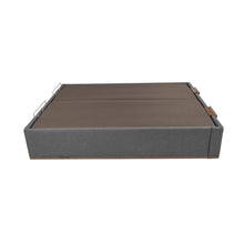 Cargar imagen en el visor de la galería, Canapé abatible tapizado Pikolin DSGN alta capacidad tapa doble 36 cm
