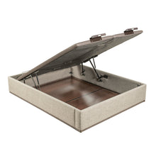 Cargar imagen en el visor de la galería, Canapé abatible tapizado Pikolin DSGN tapa doble 32 cm

