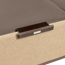 Cargar imagen en el visor de la galería, Canapé abatible tapizado Pikolin DSGN tapa doble 32 cm
