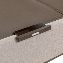 Cargar imagen en el visor de la galería, Canapé abatible tapizado Pikolin DSGN tapa doble 32 cm
