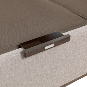 Canapé abatible tapizado Pikolin DSGN tapa doble 32 cm