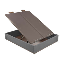 Cargar imagen en el visor de la galería, Canapé abatible tapizado Pikolin DSGN tapa doble 32 cm
