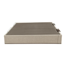 Cargar imagen en el visor de la galería, Canapé abatible eléctrico Pikolin DSGN tapizado con tapa doble y 35 cm de altura
