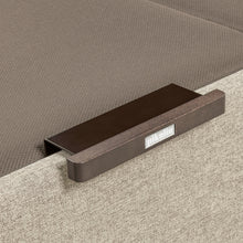 Cargar imagen en el visor de la galería, Canapé abatible eléctrico Pikolin DSGN tapizado con tapa doble y 35 cm de altura

