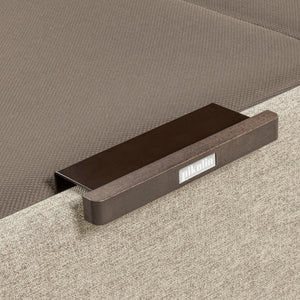 Canapé abatible eléctrico Pikolin DSGN tapizado con tapa doble y 35 cm de altura