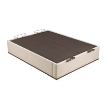 Cargar imagen en el visor de la galería, Canapé abatible eléctrico Pikolin DSGN tapizado con tapa doble y 35 cm de altura
