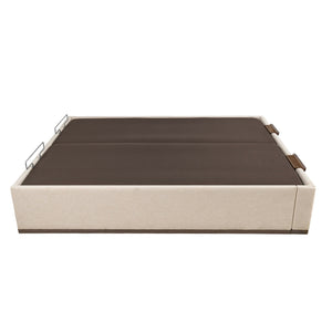 Canapé abatible eléctrico Pikolin DSGN tapizado con tapa doble y 35 cm de altura