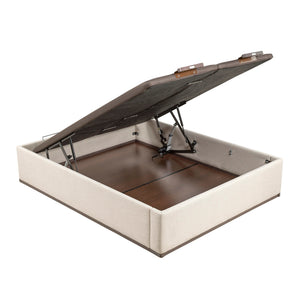 Canapé abatible eléctrico Pikolin DSGN tapizado con tapa doble y 35 cm de altura