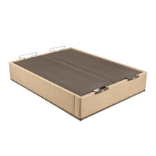 Cargar imagen en el visor de la galería, Canapé abatible eléctrico Pikolin DSGN tapizado con tapa doble y 35 cm de altura

