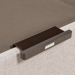Canapé abatible eléctrico Pikolin DSGN tapizado con tapa doble y 35 cm de altura
