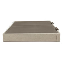 Cargar imagen en el visor de la galería, Canapé tapizado eléctrico Pikolin DESIGN con tapa doble y altura de 32 cm
