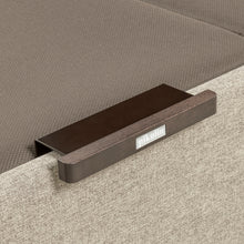 Cargar imagen en el visor de la galería, Canapé tapizado eléctrico Pikolin DESIGN con tapa doble y altura de 32 cm
