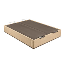 Cargar imagen en el visor de la galería, Canapé tapizado eléctrico Pikolin DESIGN con tapa doble y altura de 32 cm
