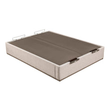 Cargar imagen en el visor de la galería, Canapé tapizado eléctrico Pikolin DESIGN con tapa doble y altura de 32 cm
