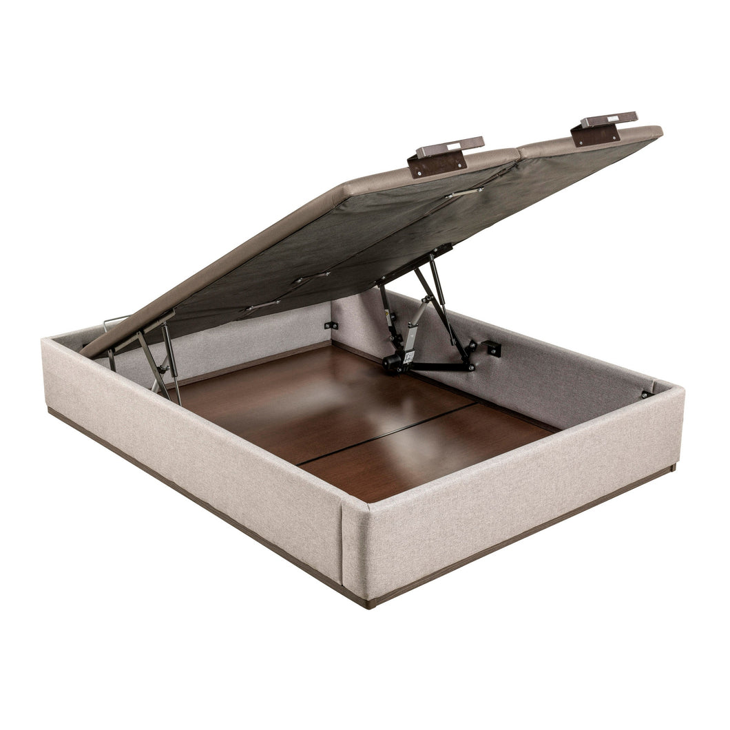 Canapé tapizado eléctrico Pikolin DESIGN con tapa doble y altura de 32 cm