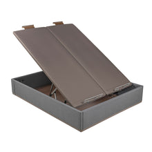 Cargar imagen en el visor de la galería, Canapé tapizado eléctrico Pikolin DESIGN con tapa doble y altura de 32 cm
