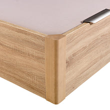 Cargar imagen en el visor de la galería, Canapé abatible de madera alta capacidad tapa doble PIKOLIN DSGN 36 cm
